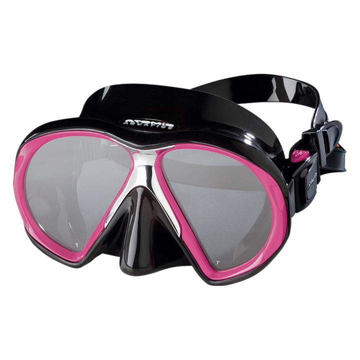 Atomic Aquatics SubFrame Mask, Black/Fuchsia