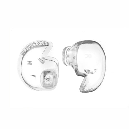 Doc's Pro Plugs Vented Clear without leash in retail case