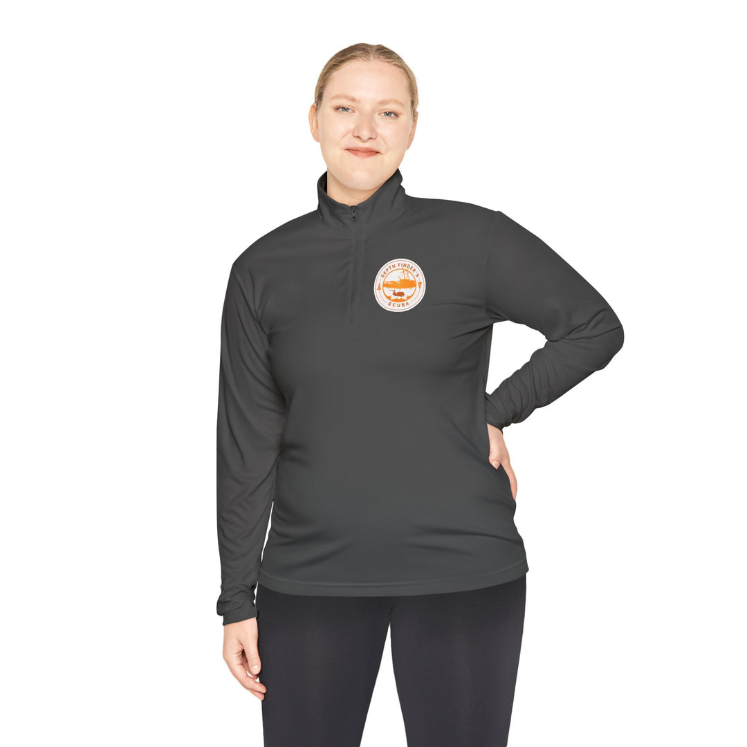 Quarter-Zip Pullover — Depth Finder&