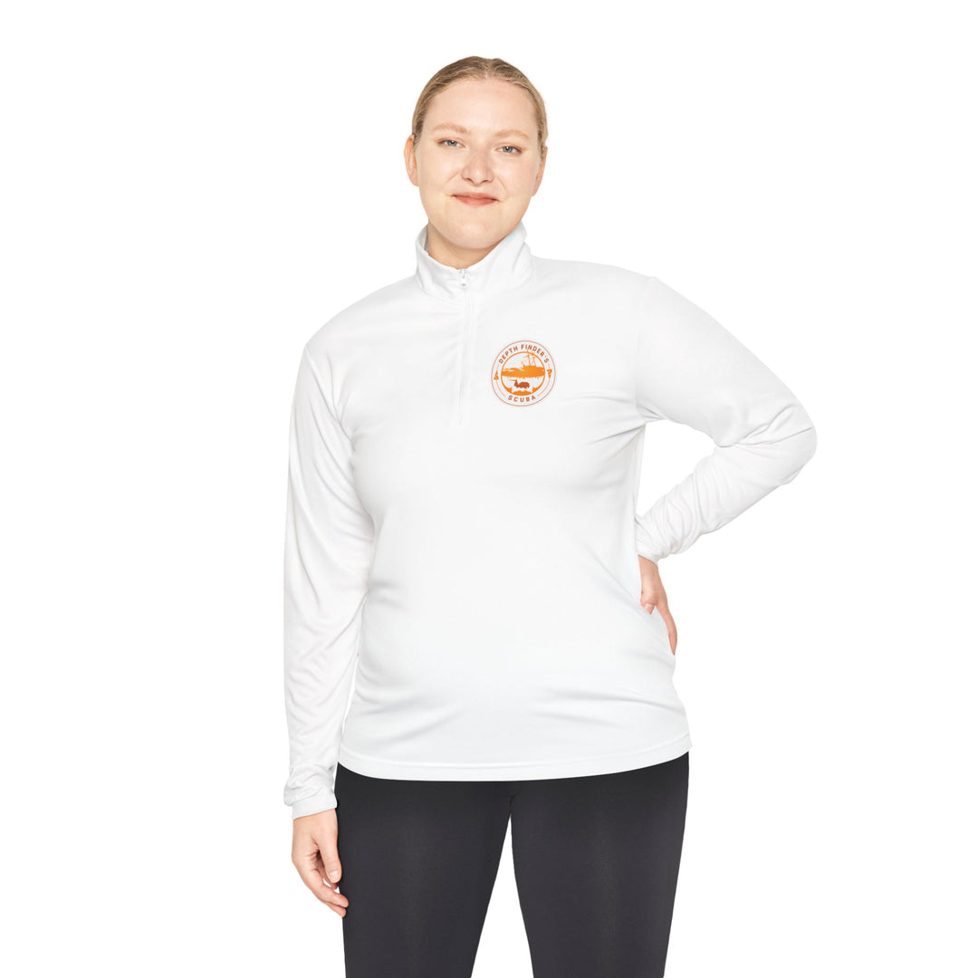Quarter-Zip Pullover — Depth Finder&