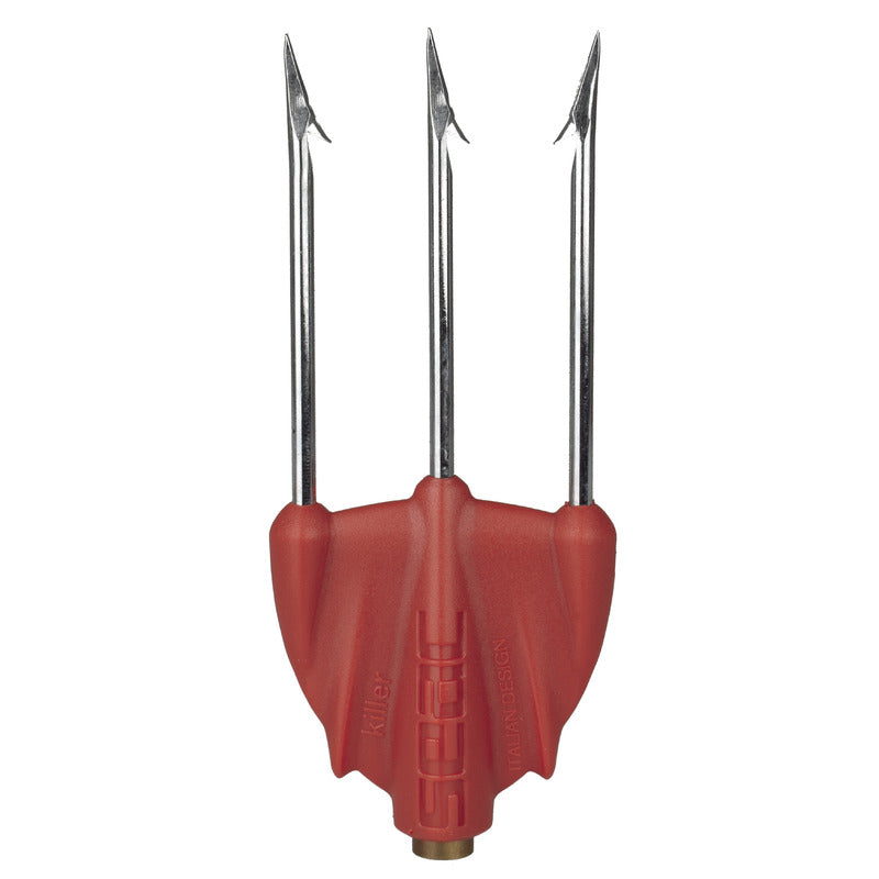 SEAC Killer 3-prong light spear tip, red nylon