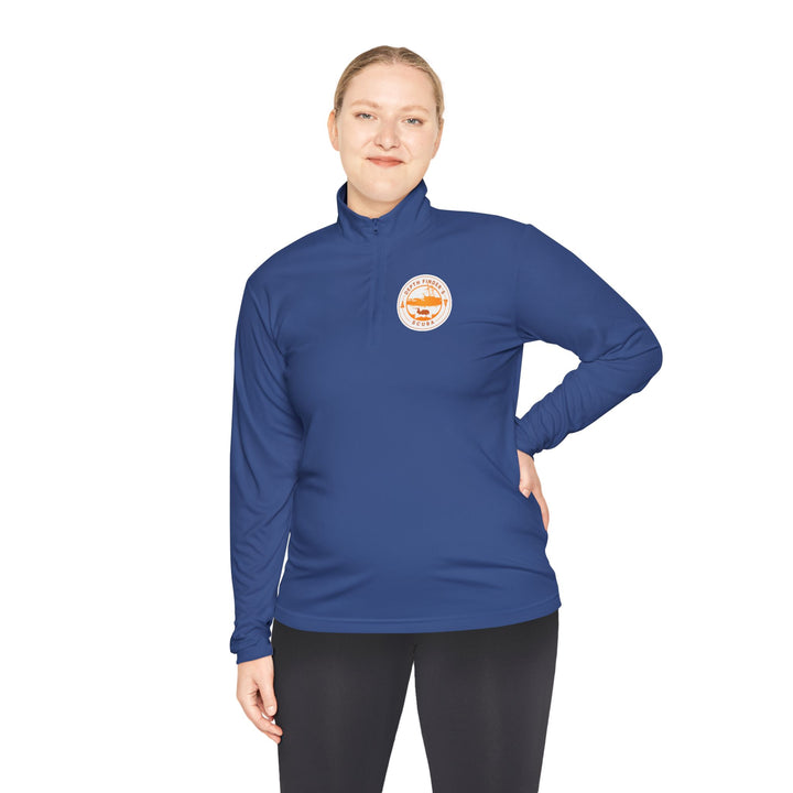 Quarter-Zip Pullover — Depth Finder&