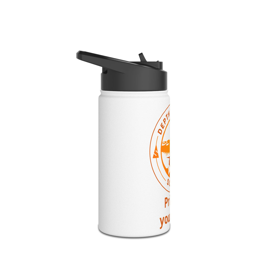 Stainless Steel Water Bottle, Standard Lid