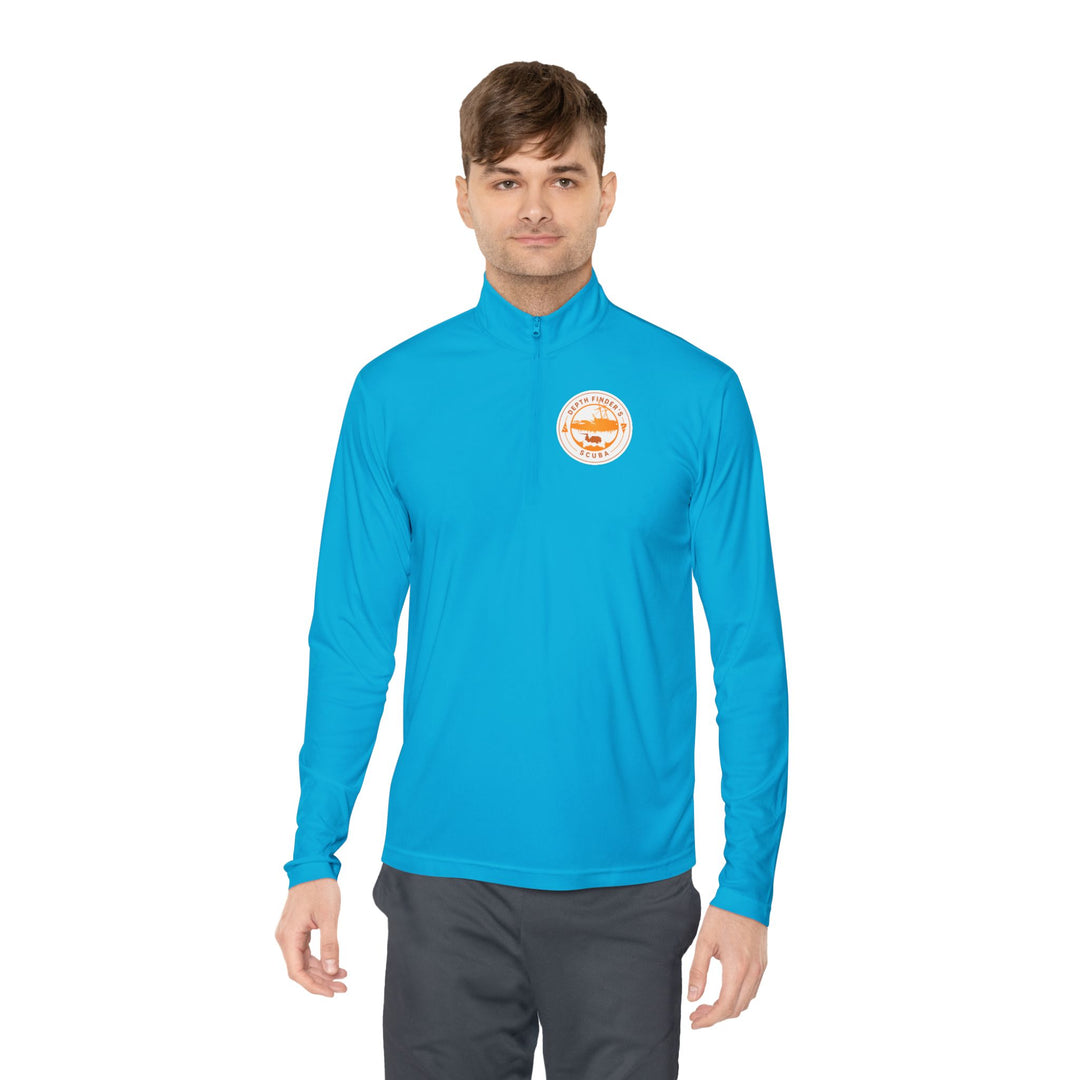 Quarter-Zip Pullover — Depth Finder&