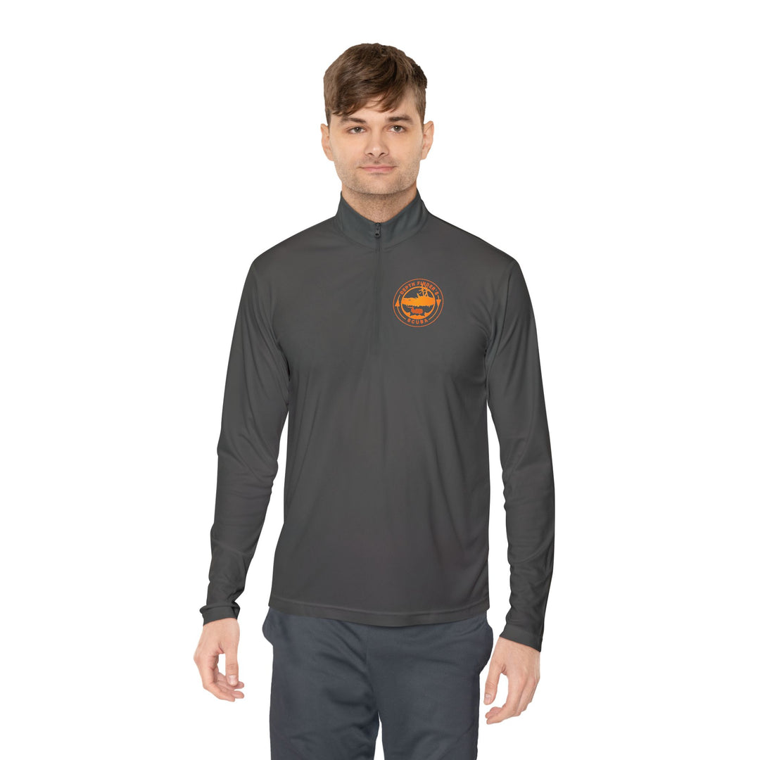 Quarter-Zip Pullover — Depth Finder&