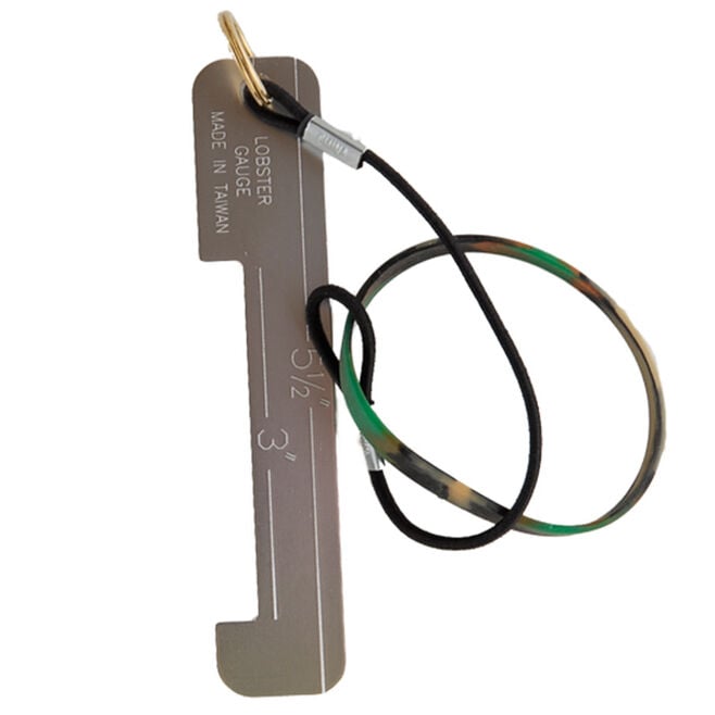 Marine Sports Aluminum Lobster Gauge w/Bungee Wrist Band