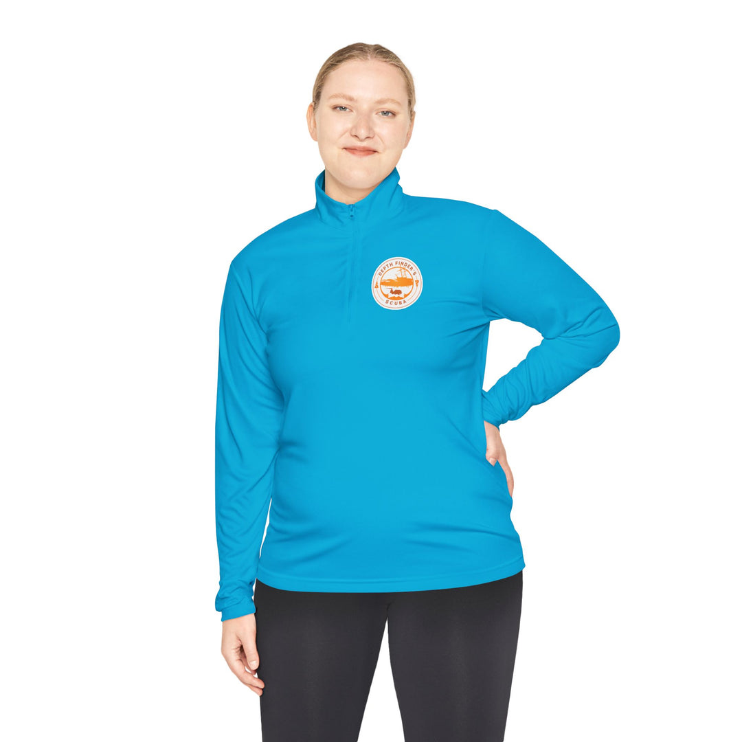 Quarter-Zip Pullover — Depth Finder&
