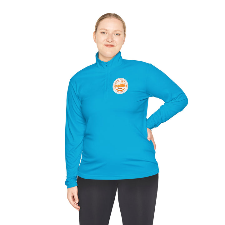 Quarter-Zip Pullover — Depth Finder&
