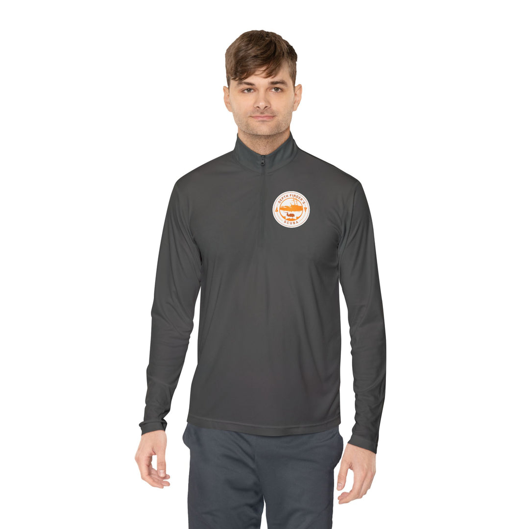 Quarter-Zip Pullover — Depth Finder&