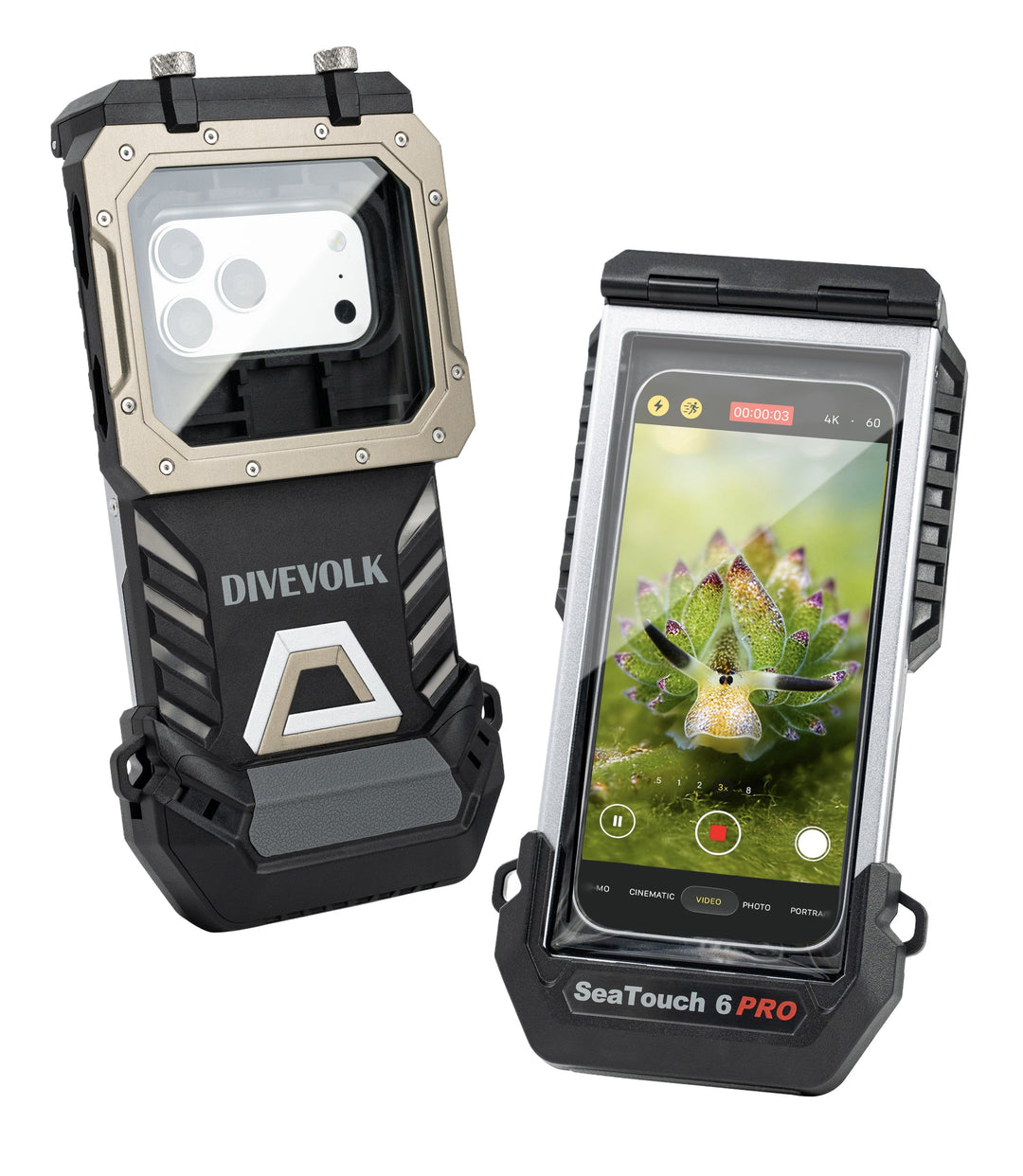 DiveVolk SeaTouch 6 Pro underwater smartphone housing