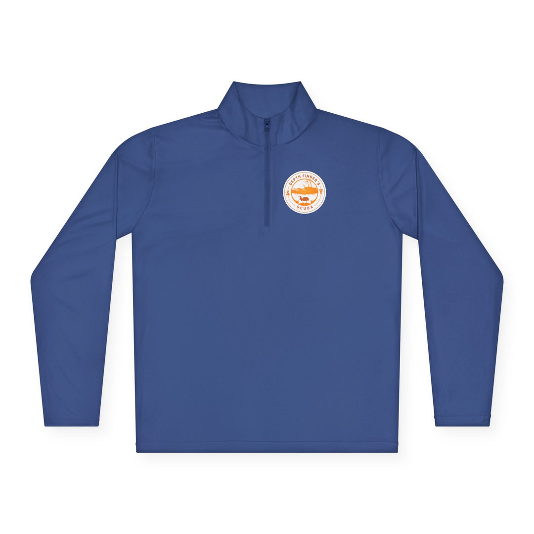 Quarter-Zip Pullover — Depth Finder&
