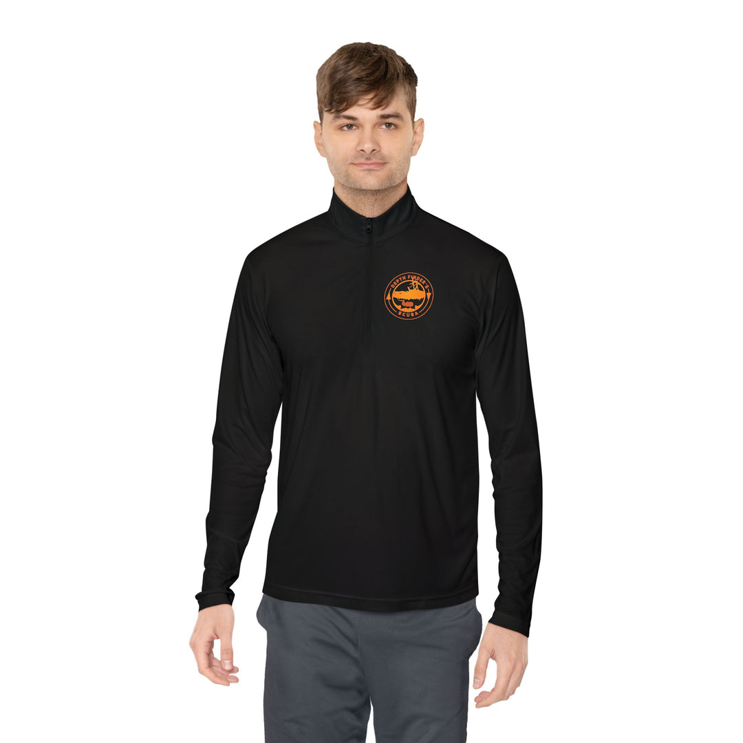 Quarter-Zip Pullover — Depth Finder&