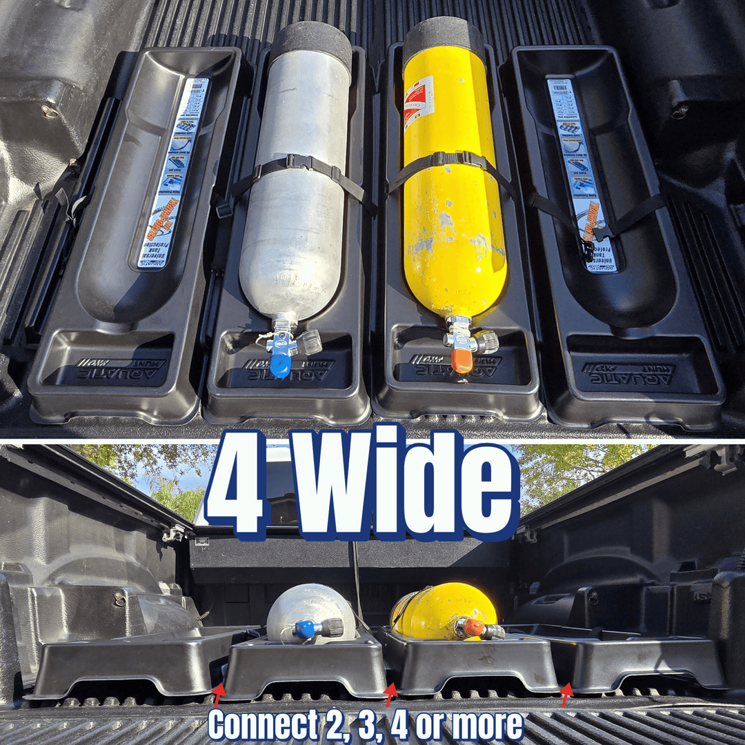 Four Transporters linked side by side