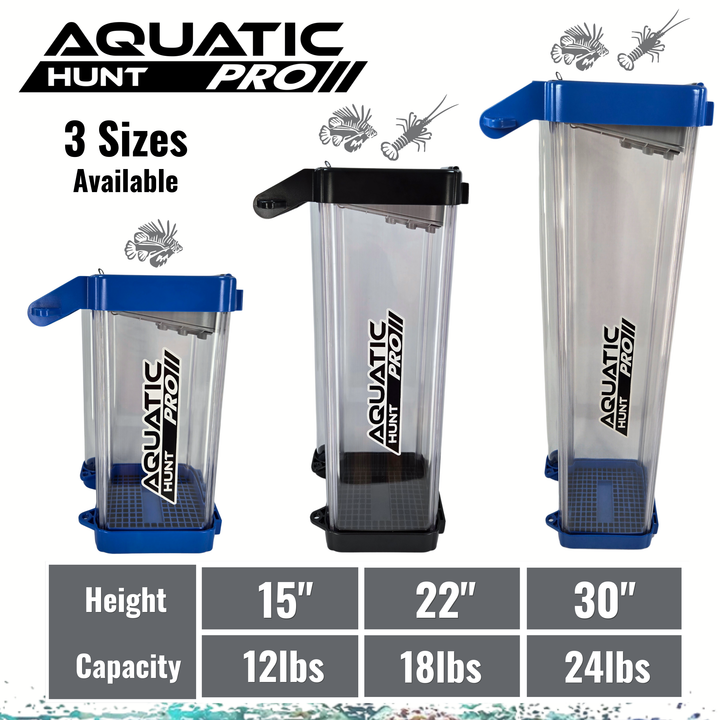 Lionfish Locker PRO sizes 15, 22 and 30 inch