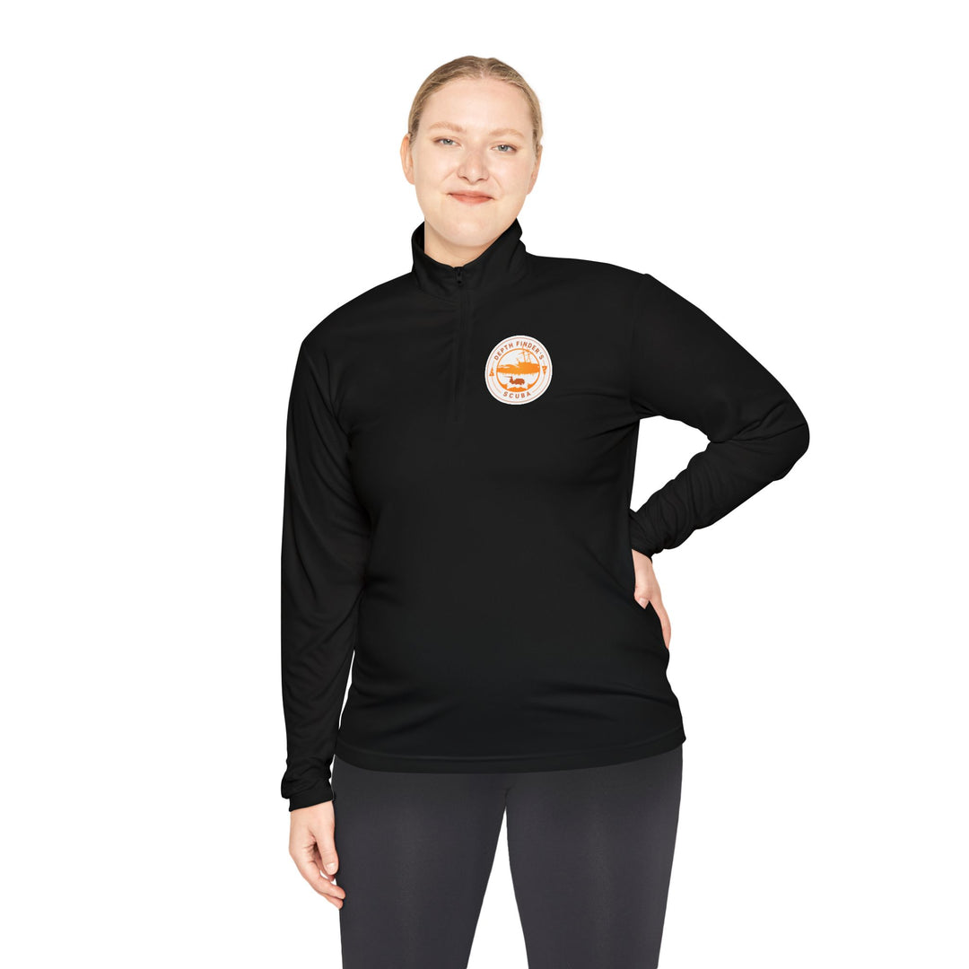 Quarter-Zip Pullover — Depth Finder&