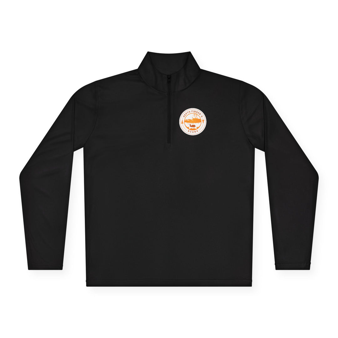 Quarter-Zip Pullover — Depth Finder&