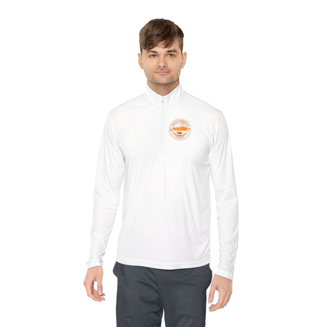 Quarter-Zip Pullover — Depth Finder&