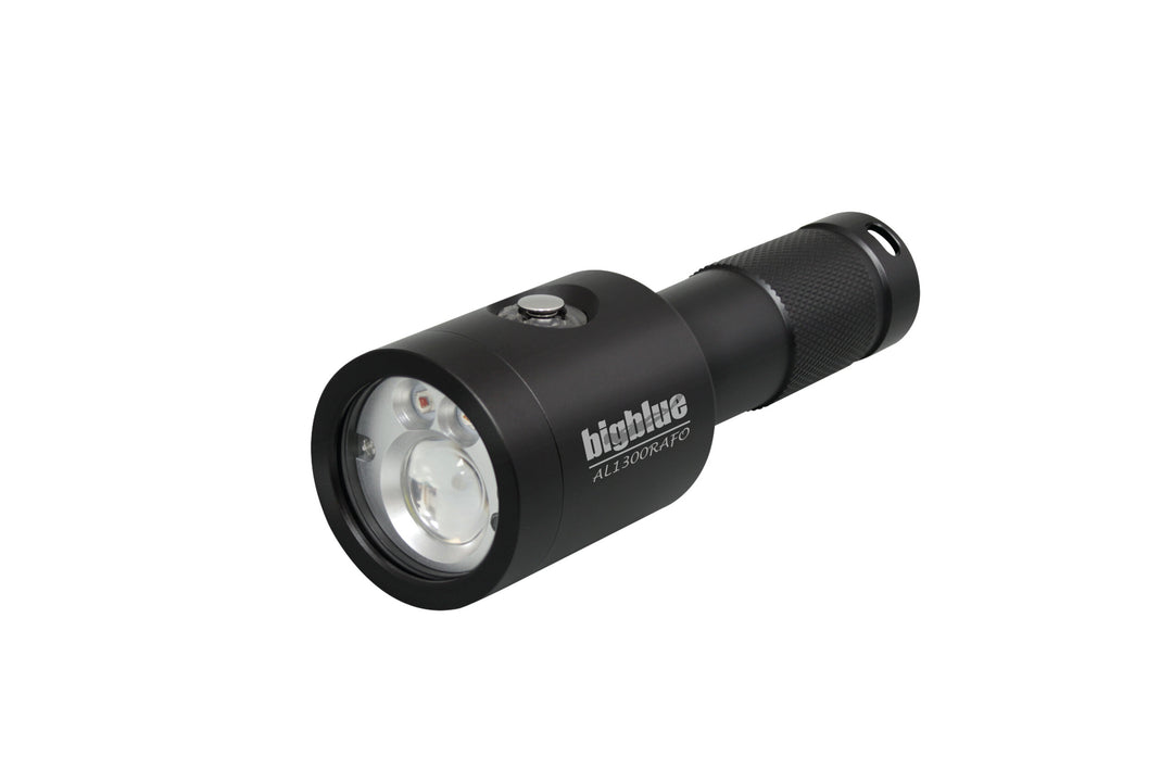 Bigblue 1300 Lumen Auto-Flash-Off Light with Built-in Red LED Mode (AL1300RAFO)