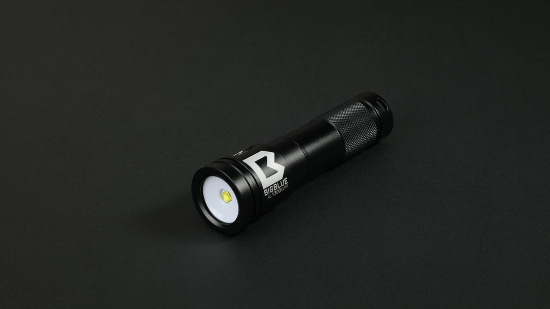 Bigblue 1300 Lumen Extra-Wide Beam Dive Light (AL1300XWP)