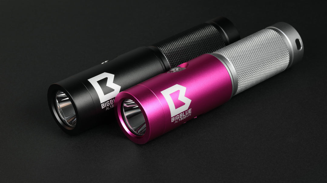 Bigblue 1800 Lumen Narrow Beam Dive Light (AL1800NP-II)