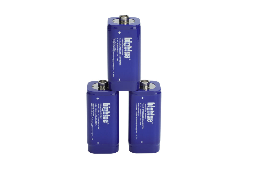 Bigblue Battery Cell for EO12 Canister Lights (BATCELLEO12CANISTER)
