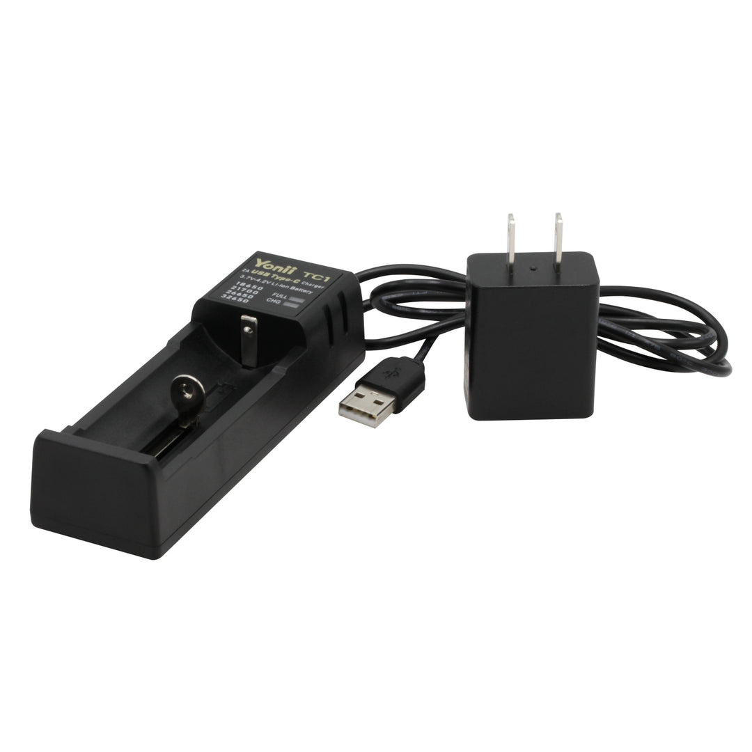 Included USB battery charger