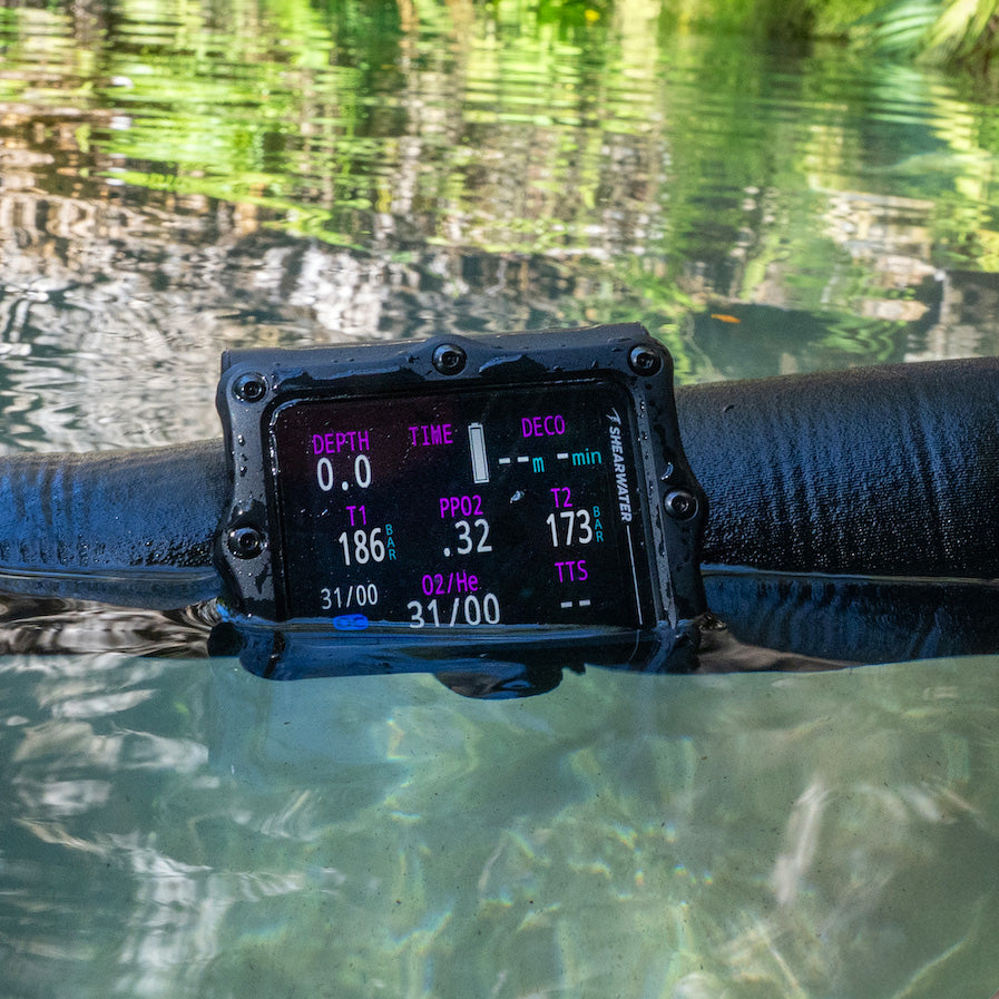 Perdix 3 on a diver&