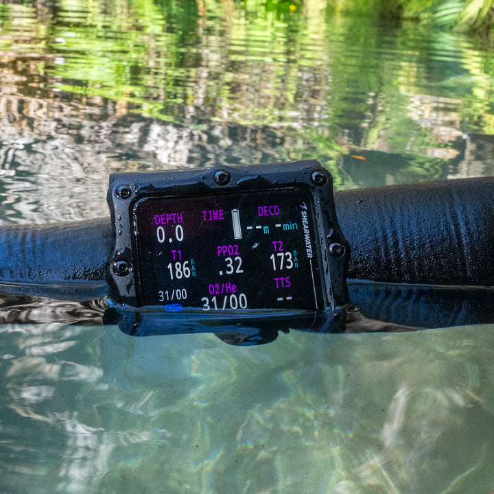 Perdix 3 on a diver&