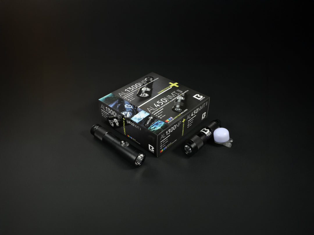 Bigblue Combo Pack: AL450NM-II Tail &amp; AL1300NP &amp; Easy Clip 8 Color