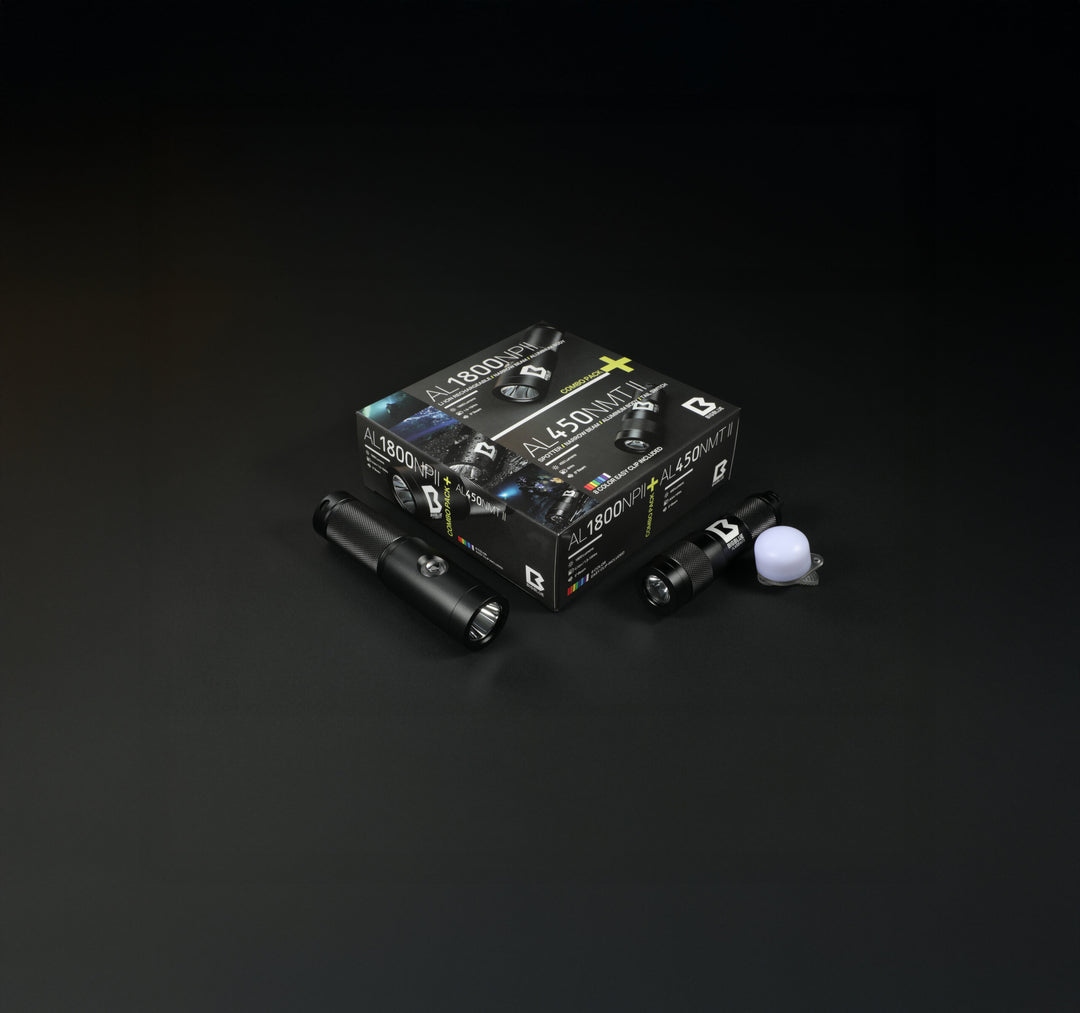 Bigblue Combo Pack: AL450NM-II Tail + AL1800NP + Easy Clip