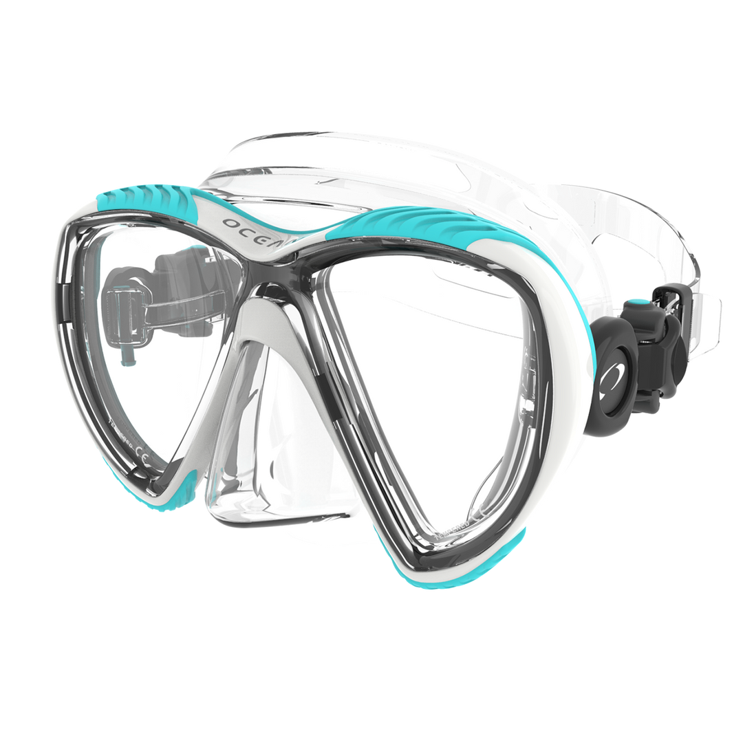 Discovery Mask - Clear/Aqua
