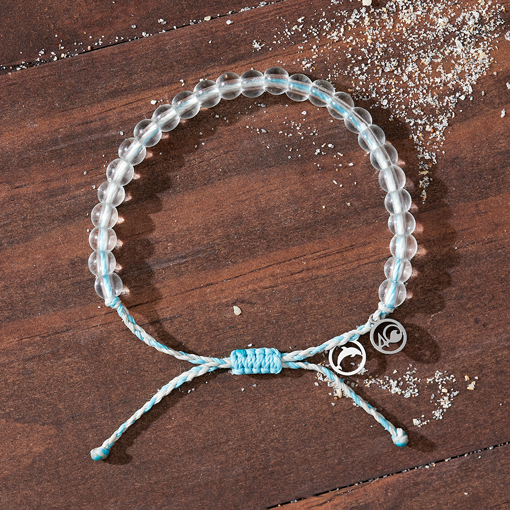 4ocean Dolphin Beaded Bracelet laydown view