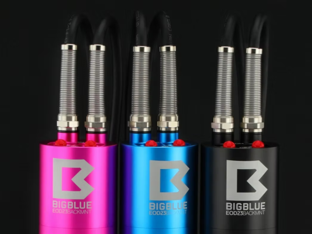 Bigblue EOD Canister Backmount Connector
