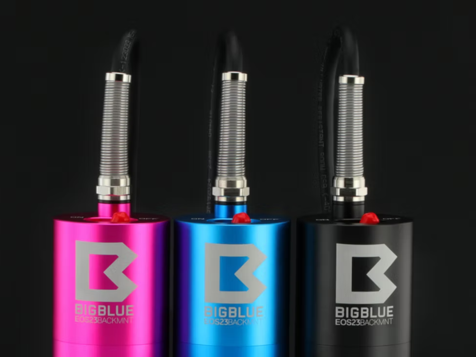 Bigblue EOS Canister Backmount Connector