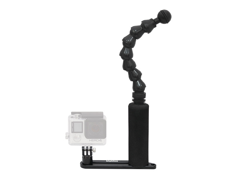 Bigblue Single-Arm Tray with 7" Flexible Arm (FLEXIARM-07-SINGLEARMGPTRAY)