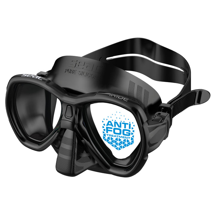 Seac Iride Antifog mask in Black