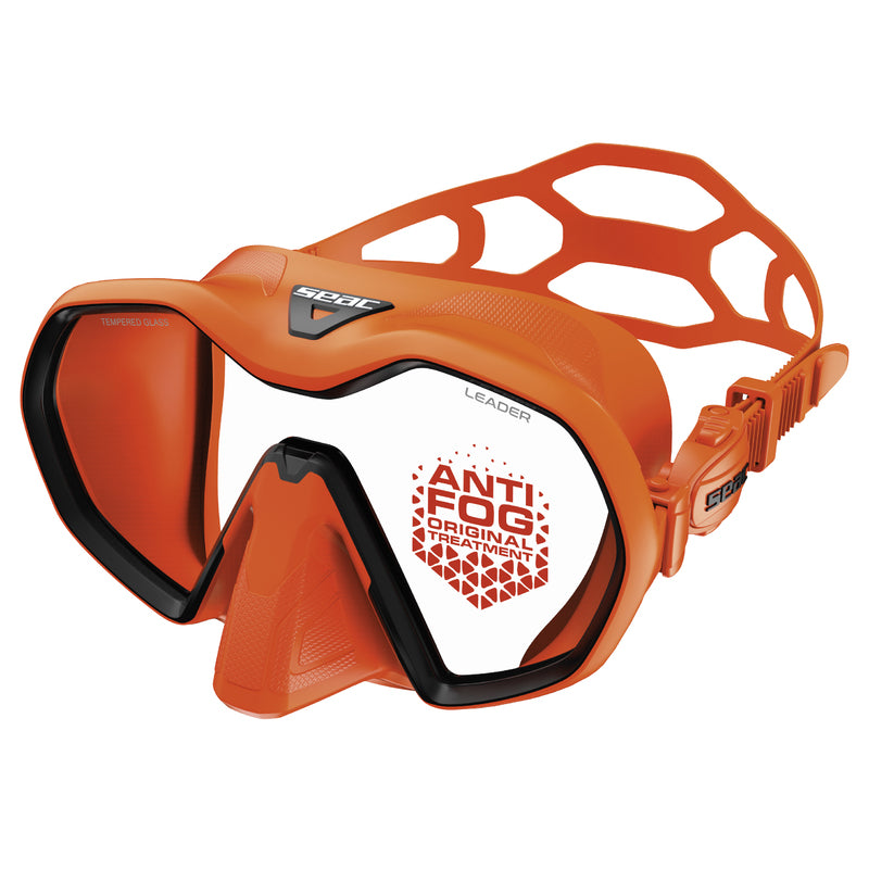 Seac Leader Mask - Antifog in Orange
