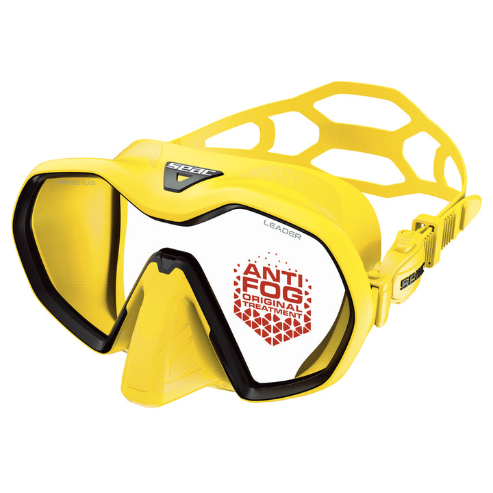 Seac Leader Mask - Antifog in Yellow
