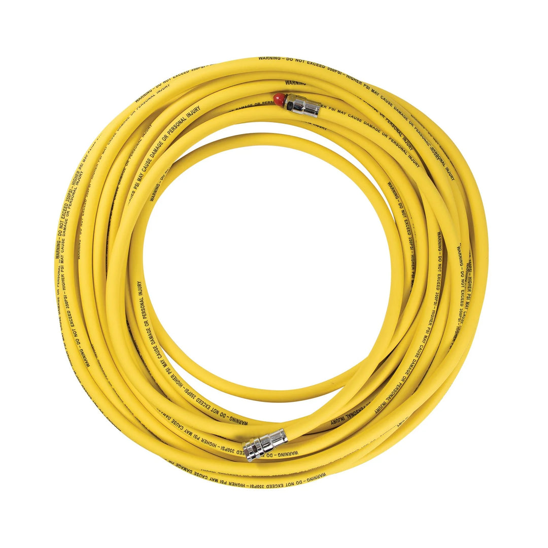 LP300YL Yellow Rubber Hookah Hose 25 ft