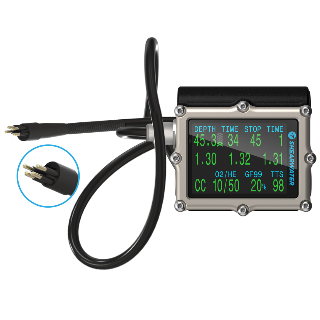 Shearwater Petrel 3 Monitor 4-Pin