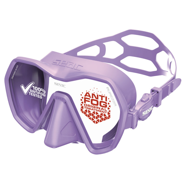 Seac Purezza Mask - Antifog in Lilac
