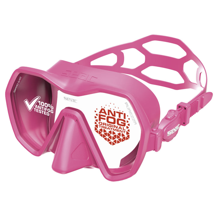 Seac Purezza Mask - Antifog in Pink