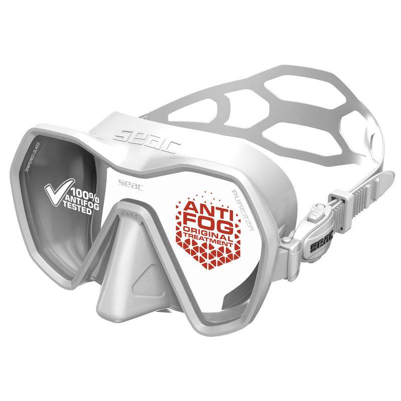 Seac Purezza Mask - Antifog in White