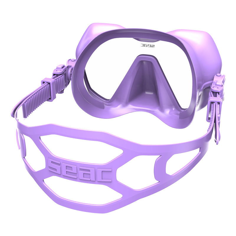 Seac Purezza Mask - Antifog in Lilac - view 5