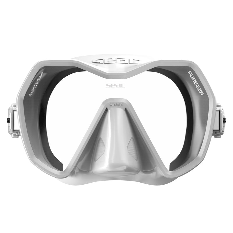 Seac Purezza Mask - Antifog in White - view 3