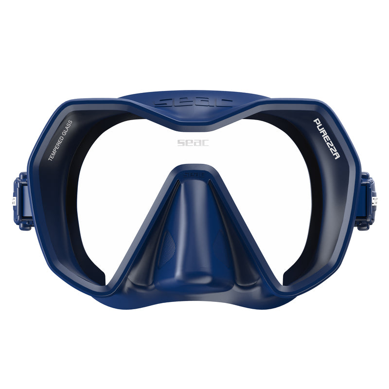Seac Purezza Mask - Antifog in Blue - view 3