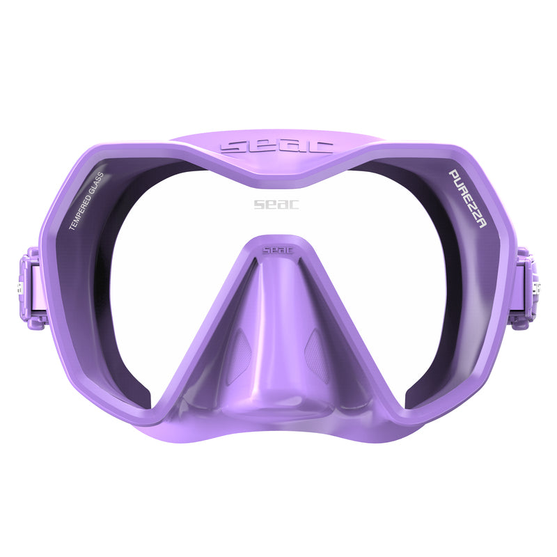 Seac Purezza Mask - Antifog in Lilac - view 3