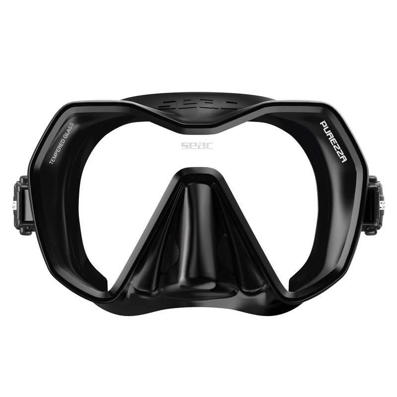 Seac Purezza Mask - Antifog in Black - view 3