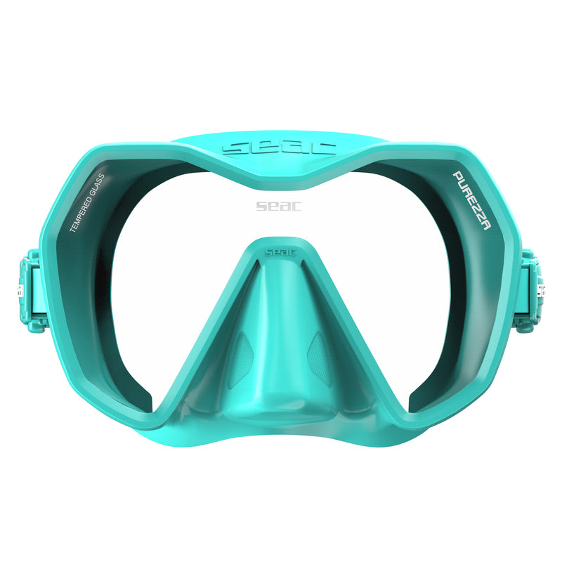 Seac Purezza Mask - Antifog in Tiffany - view 3
