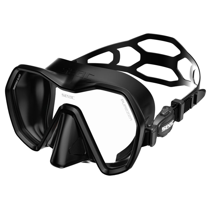 Seac Purezza Mask - Antifog in Black - view 2